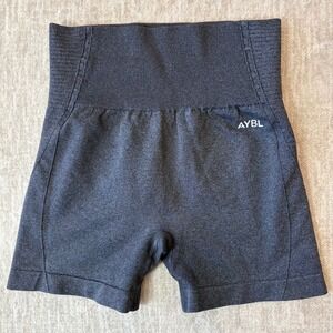 AYBL Seamless High Waisted Workout Shorts Womens XS Yoga Lifting Stretch